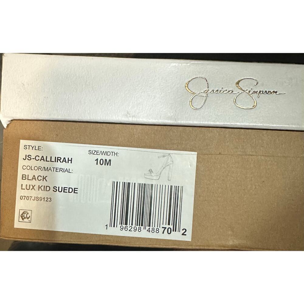 Jessica Simpson Callirah Ankle Strap Platform Sandal Size 10M - Picture 5 of 5